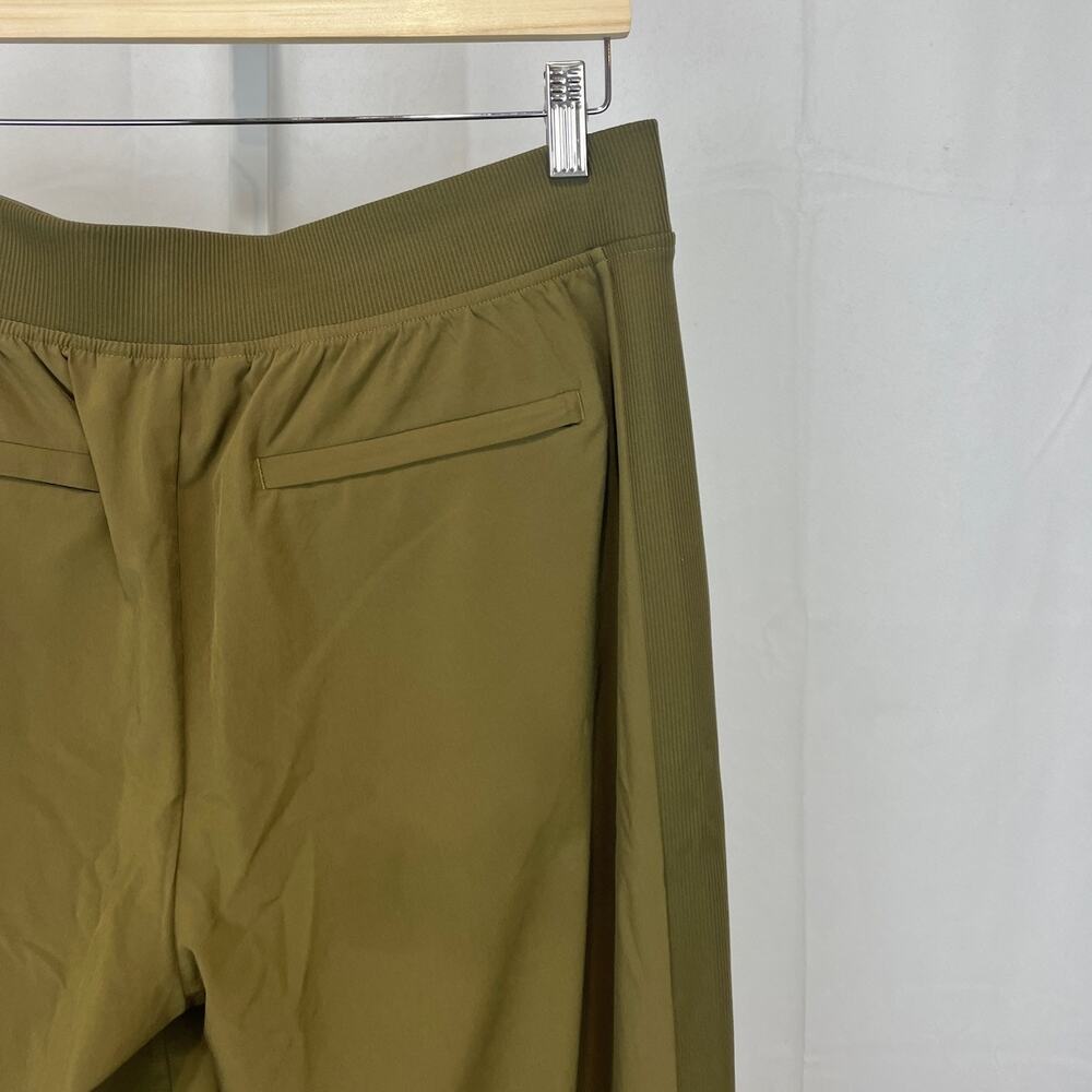 ATHLETA Brooklyn Mid Rise Ankle Pants Stretch 198671 Olive Green Size 10 - Picture 7 of 10
